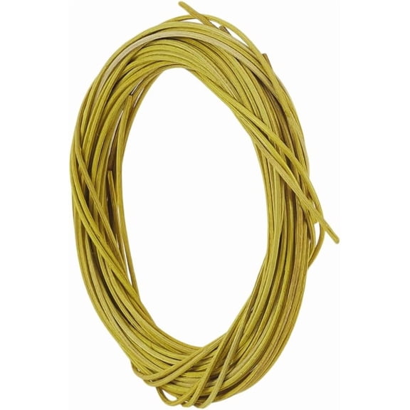 10M/32ft Basket Weaving Round Strand 2mm Natural Rattan Wicker Strips for Basket Furniture Making Chair Weaving Repairing DIY Craft Yellow Green diy