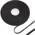 thumbnail image 1 of 10M Black Soft Leather Strap 10Mm Wide Lychee Grained Imitation Leather Trimming Tape PU Leather Strips Flat Leather Cord String for DIY Crafts Belt Bracelet Jewelry Making Clothing, 1 of 9