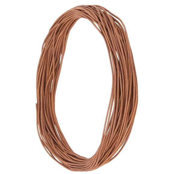 10M Cowhide Leather Cord Leather Jewelry Cord Round Peru 1.5mm 10.94 Yards(10m)/set
