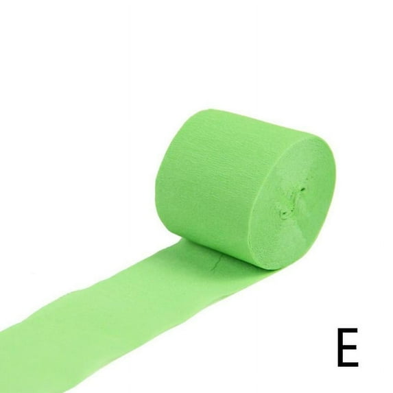 10M DIY Crepe Paper Streamers Party Decorations Wedding Rolls Birthday C5M6