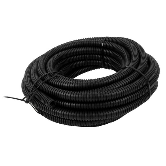 10M Length 3/8" Inside Dia Wiring Sleeve Flexible Corrugated Bellow Tube Pipe