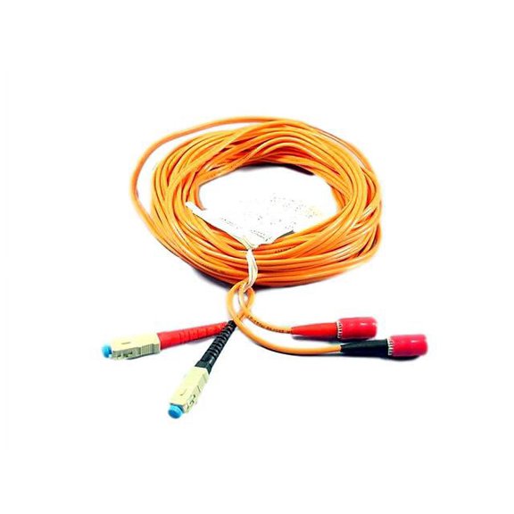 10M Leviton Fiber Optic Multi-Mode Duplex Patch Cable Cord MM ST SC 50 50DCT-M10