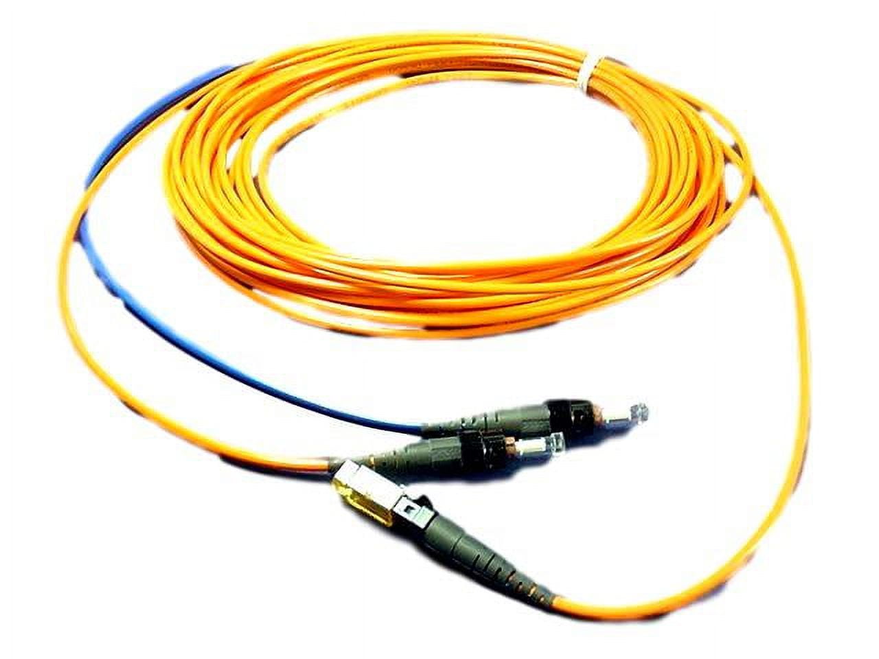 10M Leviton Fiber Optic Multi-Mode Duplex Patch Cable Cord MT-RJ ST 50 ...