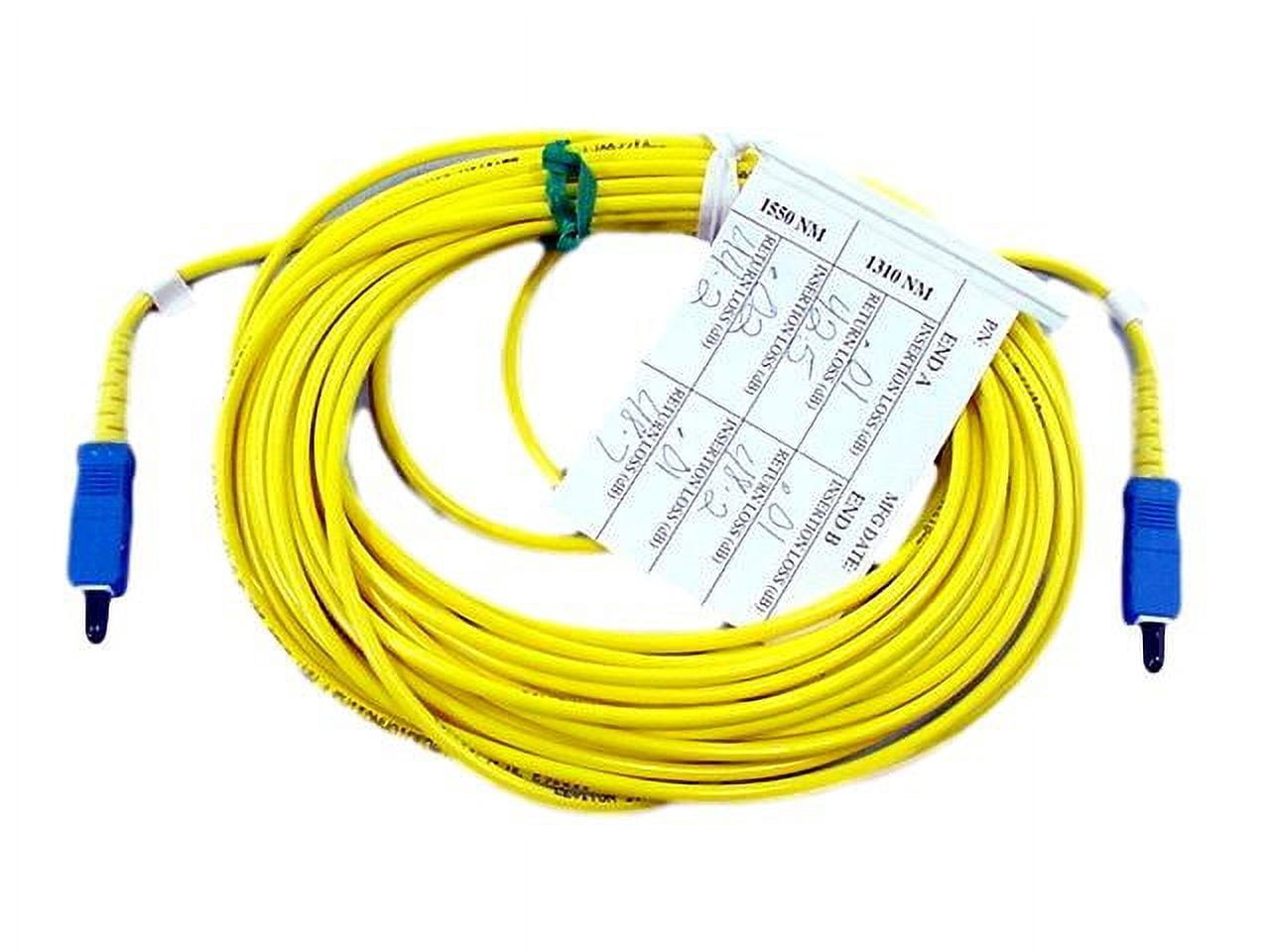 10M Leviton Fiber Optic Singlemode Simplex Patch Cable Cord SC SC SPC ...