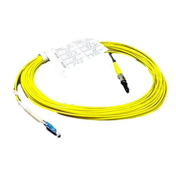 10M Leviton Fiber Optic Singlemode Simplex Patch Cable Cord ST LC SPC SPSTL-S10