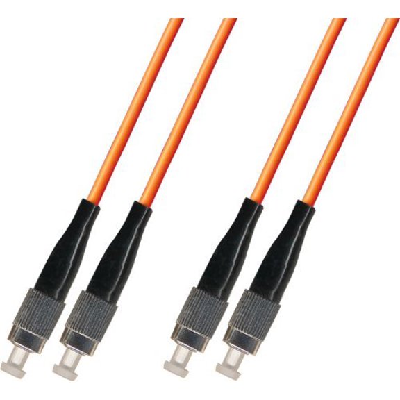 10M Multimode Duplex Fiber Optic Cable (62.5/125) - FC to FC