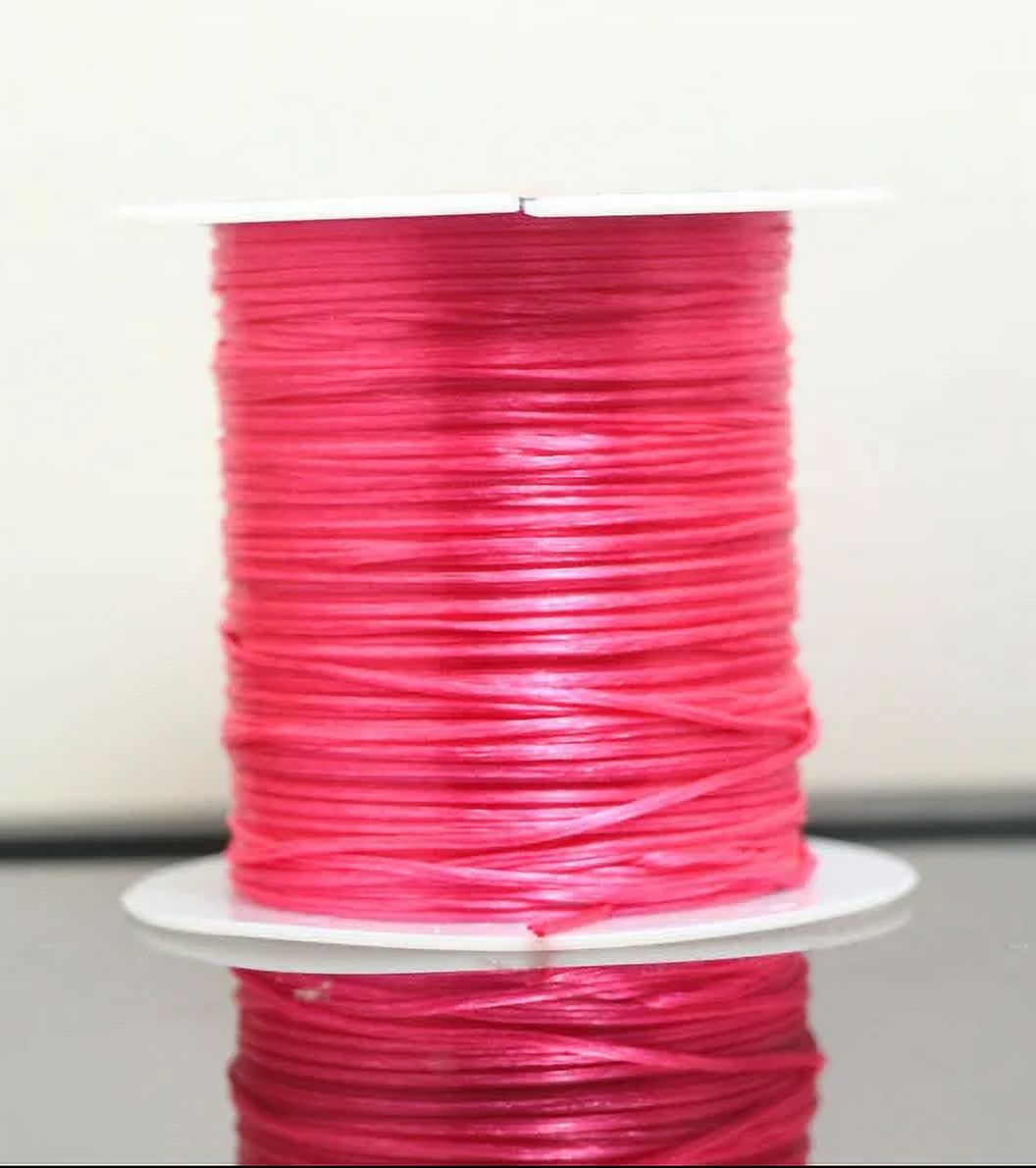 10M/Roll Strong Elastic Crystal Beading Cord 1mm for Bracelets Stretch