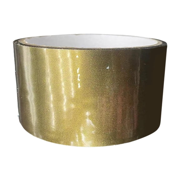 10M Sticky Ball Tapes, Creative Funny Strong Adhesion, DIY Toy, Toys for Home Playing, Birthday Gifts , Gold