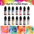 thumbnail image 1 of 10ML Epoxy Pigment Design Auto-diffusion No Stirring Highly Concentrated Epoxy Resin Dye Liquid Diffusion Pigment for School ,Green, 1 of 8