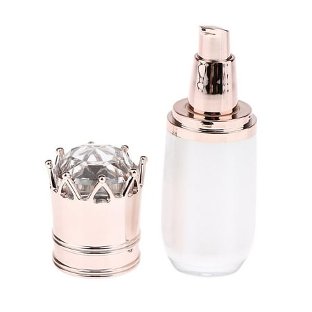 10ML Travel Empty Lotion Bottle Pump Sprayer Makeup Container Vials, Reusable/Refillable/Portable