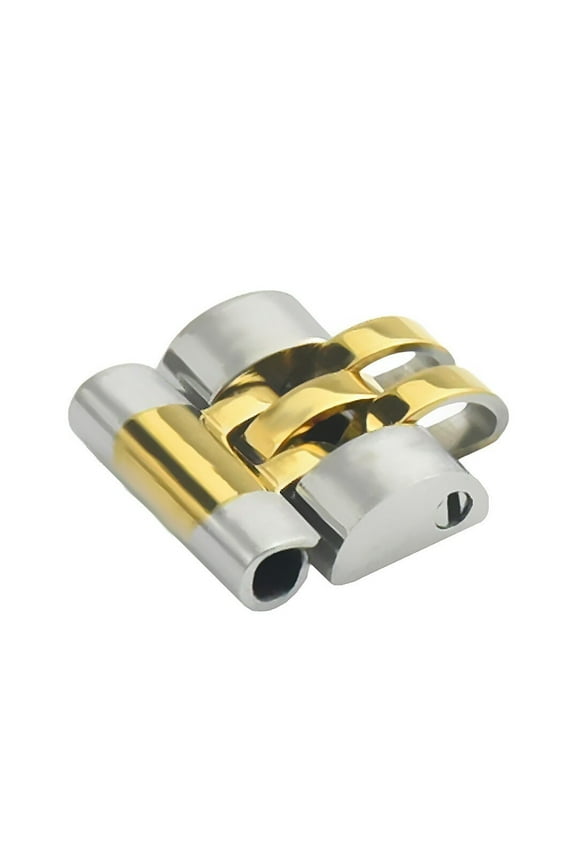 10MM JUBILEE WATCH BAND OTHERSIDE CONNECTING LINK FOR LADY ROLEX 13MM PLATED