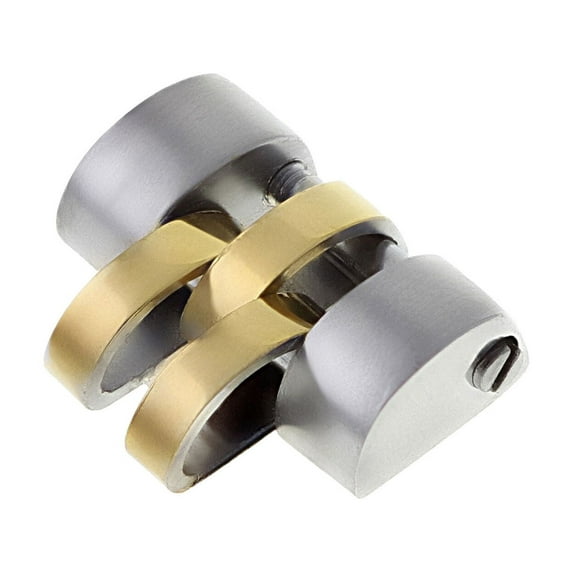 10MM LINK FOR JUBILEE WATCH BAND 26MM LADY ROLEX 6916 6917 6919 TWO TONE PLATED