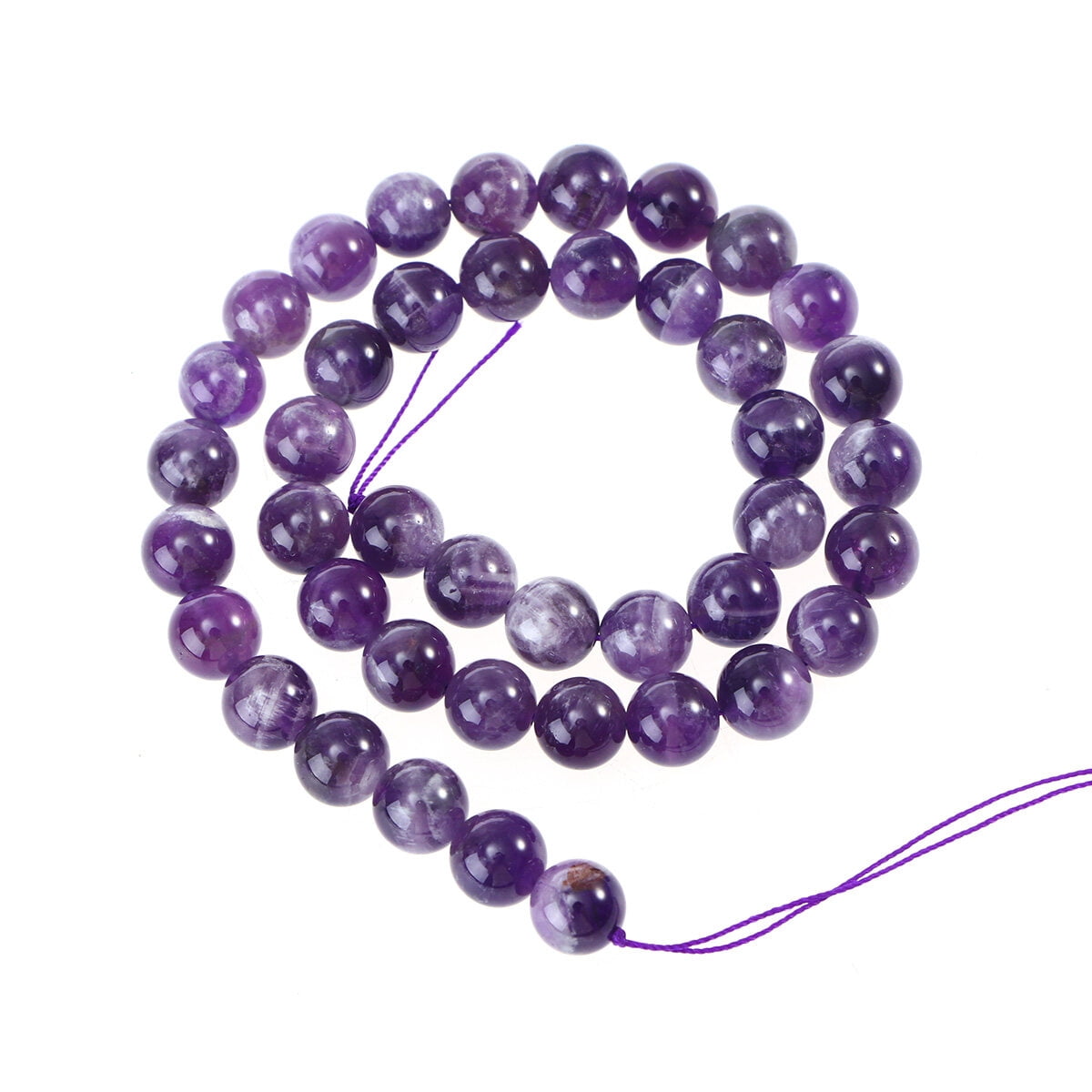 10MM Purple Crystal Beads DIY Handicraft Accessories for Jewelry