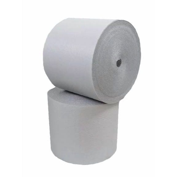 10MM Reflective WHITE FOAM CORE Insulation Roll Radiant Barrier 5FT 1000SQFT R12