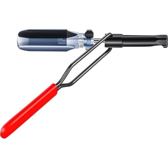 10MM Valve Adjustment Tool Jam Nut, Slotted Valve Adjusting Stud, Valve Grinding Tool, Valve Lapping Guiding Removal Tool Compatible with Honda Nissan Auto Vehicle Engines