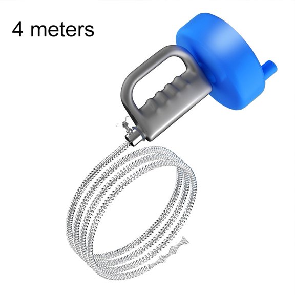 10Mm Galvanized Pipe Unclogging Spring Tool - Effortless Clog Removal