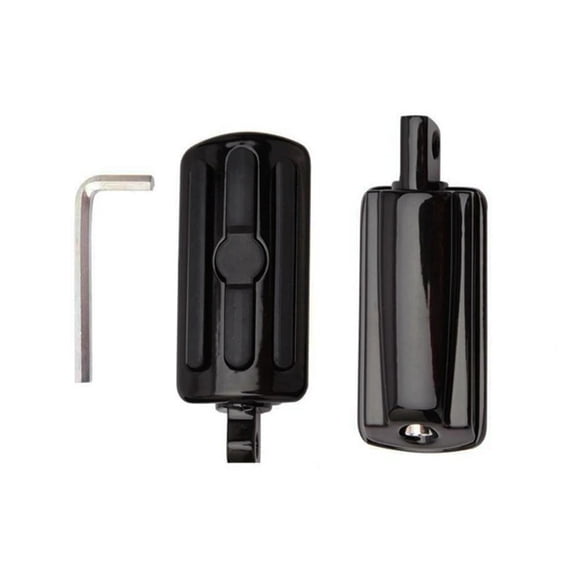 10Mm Highway Foot Pegs Footrest Rear Front Footrest Pedals For Touring Softail Dyna Sportster