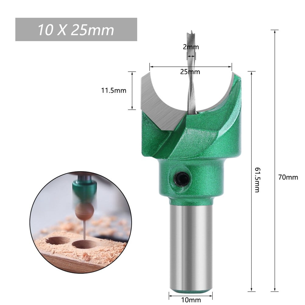 10Mm Shank Router Bit Buddha Beads Ball Milling Cutter Carbide