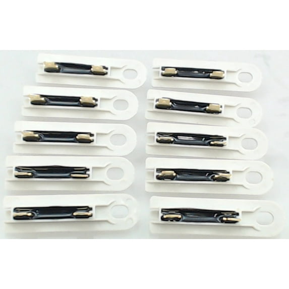 10OF3392519, 10 Pack Dryer Thermal Fuse fits Roper, Kenmore, Whirlpool