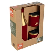 Ozark Trail 3-Piece Bottle Combo, Red