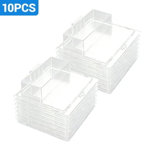 10PACK Clear Protector Cases Model Car Clamshell for Team Transport Series Toy Car Display
