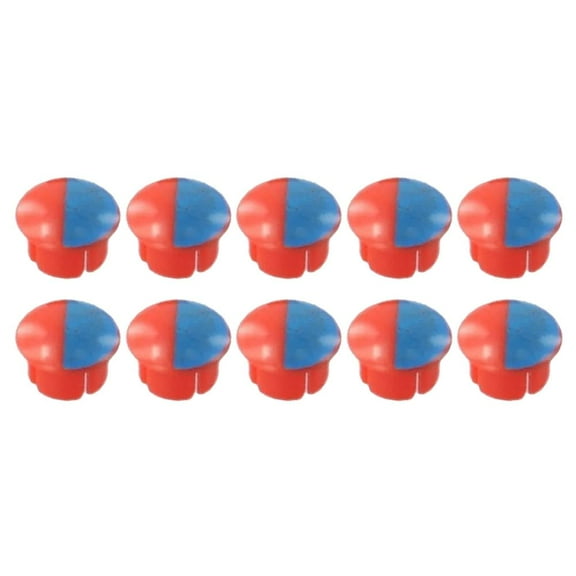 10PACK Hot Cold Indicator for Faucets,Faucet Hot and Cold Sign,Hot/Cold Faucet Signs Faucet Switch Labels Faucet Temperature Indicator Hot/Cold Buttons,Hot Cold Water Label for Kitchen Bathroom Z9F7