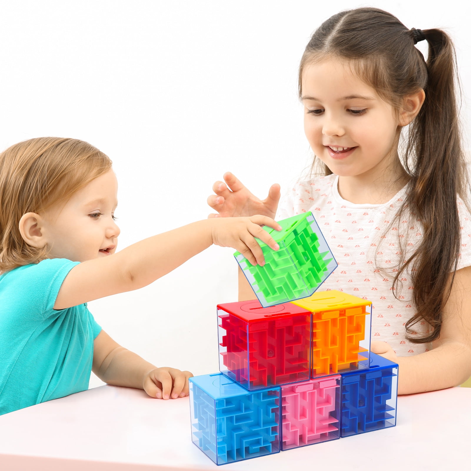 10PACK Money Maze Puzzle Box, Unique Money Gift Holder Box, Fun Maze