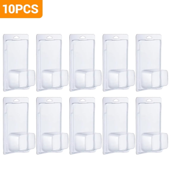 10PACK Plastic Protector Case for HW Mainline Model Cars, Clamshell Cases Clear Die Cast Car Display Protective Case - 7.48x4.96x1.96In