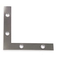 thumbnail image 1 of 10PACK ZoroSelect 4PE74 Flat Corner Brace, 3 x 3 In, 3/8 In W, 1 of 1
