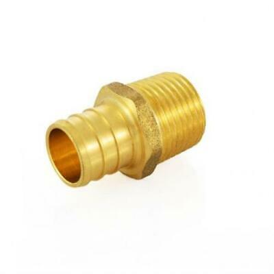 10PC 3/4" PEX x 1/2" Male Threaded Adapter