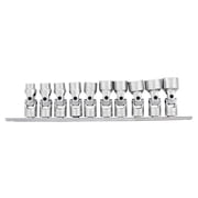 Performance Tool W38981 3/8-Inch Drive Metric 10 Piece Flex Socket Set