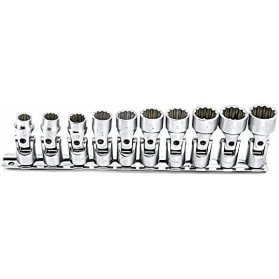 10PC 3/8" Dr. Metric Universal Hand Socket Set (12-Point) - US-310M$$Tools & Hardware Other