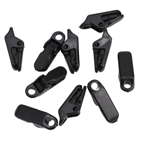 10PC Camping Tarp Clips Clamp Canvas Heavy Duty Lock Grip Tent Fasteners Clips Pool Awning Bungee Cord Car Tighten For Outdoor