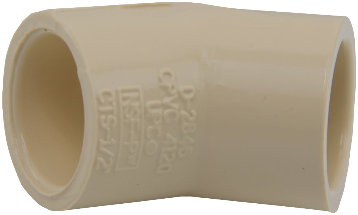 10PC Charlotte Pipe CPVC Elbow 1/2 In. Slip X Slip