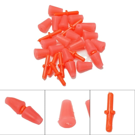 10PC Fishing Floating Stopper Bobber Anti Slip Stick Line Stopper Tackle Tools