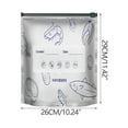 thumbnail image 1 of 10PC Food-Grade Aluminum Foil Sealing Bags Refrigerator And Freezer Ziplock Bags For Food Storage, 1 of 7