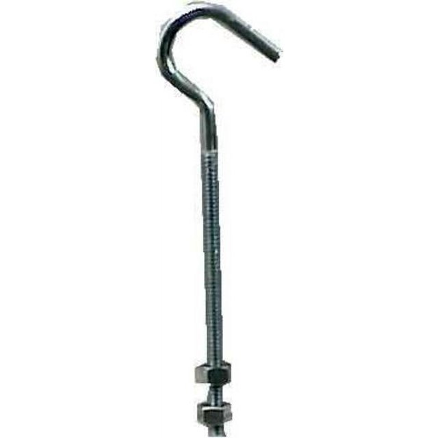 10PC Hampton Hampton 023489122 Clothesline Bolt Hook, 5/16" x 6