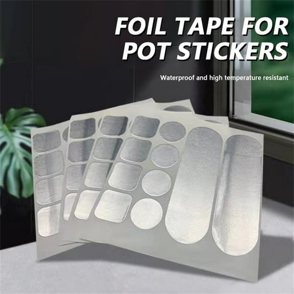 10PC Multi-functional High Temperature Pot Patch, Professional Aluminum Patch Repair Leaking Kit, Stainless Steel Leak Hole Patch Aluminum Foil Pot Patch Iron Pot Iron Basin Pipe Sealing Pot Stick