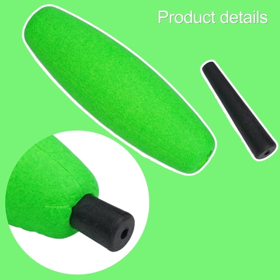 10PC Peg Floats Catfish Fishing Bobbers Foam Rig Float Crappie Trout Green M