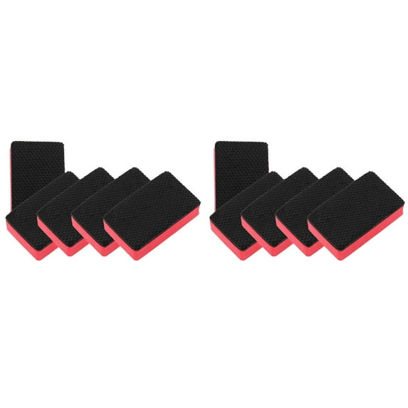 10PC Synthetic Clay Bar Sponge Set - Professional Auto Detailing Pads for Paint Cleaning, Wax Polish & Contaminant Removal - Multi-Surface Use for Cars, Home & Kitchen