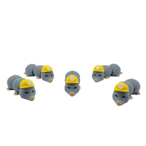 10PC movable mole 3D printing