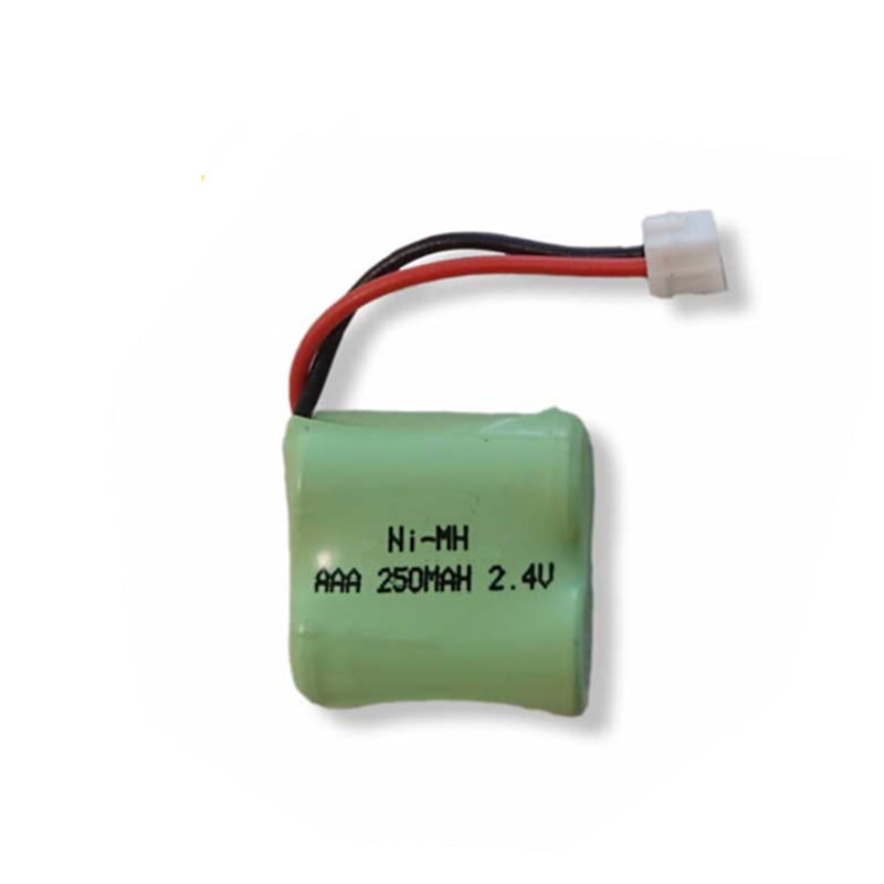 10PCS 1/2AAA NiMH 250mAh 2.4V for Guest Pager Replacement Battery 2.4V 250mAh 1/2AAA NiMH Battery