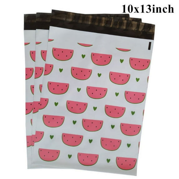 10PCS 10x13" Purple Poly Mailer Adhesive Envelope Bags Portable T-shirt Dress Underwear Gifts Boxes Packaging Shipping Pouches (Style H,10PCS)