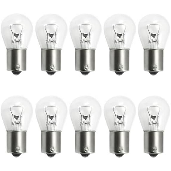 10PCS 1141 S8 Low Voltage Landscape Light Bulb 12V 18W BA15s Bayonet 18W Light Car Lighting Brake Light$$Tools