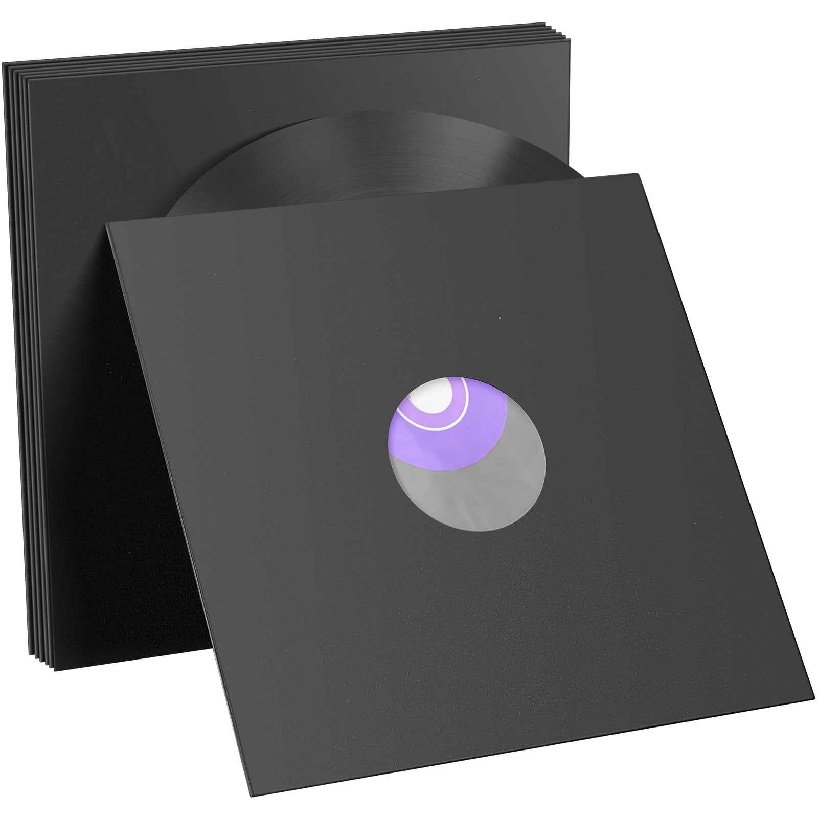 10PCS 12in Vinyl Record Kraft Paper Jackets Matte Black 350gsm 10pcs-12in-vinyl-record-kraft-paper-jackets-matte-black-350gsm