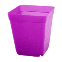 10PCS 3 inch Purple Square Plastic Plant Pots,Seedling Nursery Transplanting Planter Container Indoor Outdoor for Your Room,Garden Office and Balcony Decor