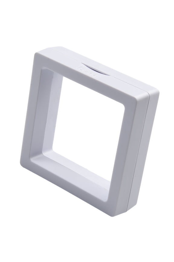 10PCS 3D Floating Display Case Stands Holder Storage Shelves For Necklace Bracelet Ring Coin Pin Gift Jewelry Display Box