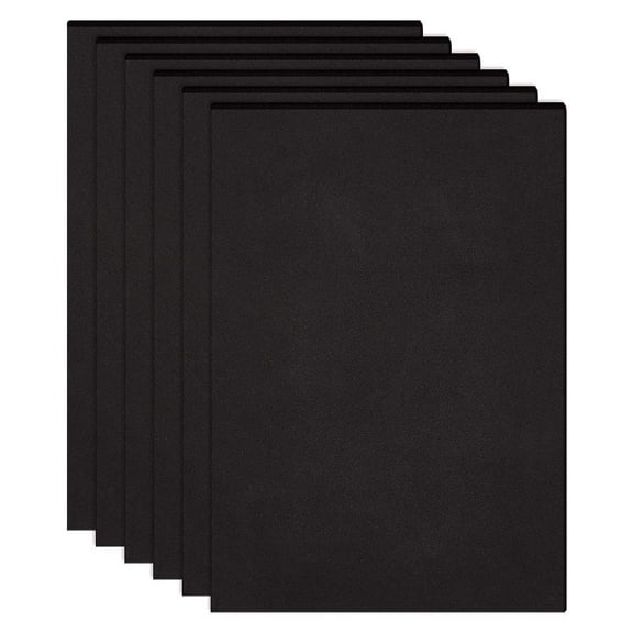 10PCS 3mm Thick Self-Adhesive Foam Sheet 8.3x11.8" Insulation Foam for Vase Decor Containers and Furniture Protection Black Black 10sheets