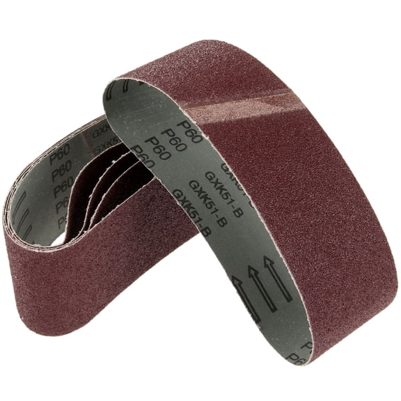 10PCS 3x21 Inch Sanding Belts 100 Grit Aluminum Oxide For Wood, Metal & Plastic