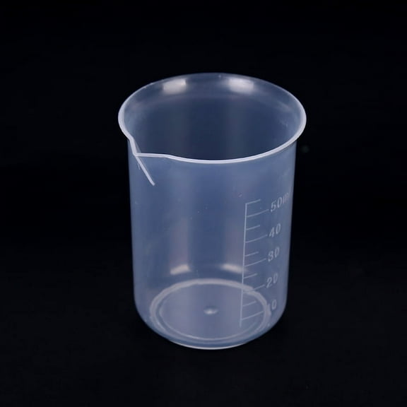 10PCS 50ML Plastic Graduated Measuring Cup for Liquid Measure Container